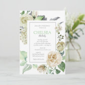 サザン開花ブライダルシャワー 招待状 (スタンド正面)