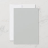 サザン+マグノリア+ウェディング+QRコード+RSVP+カード 招待状 (裏面)
