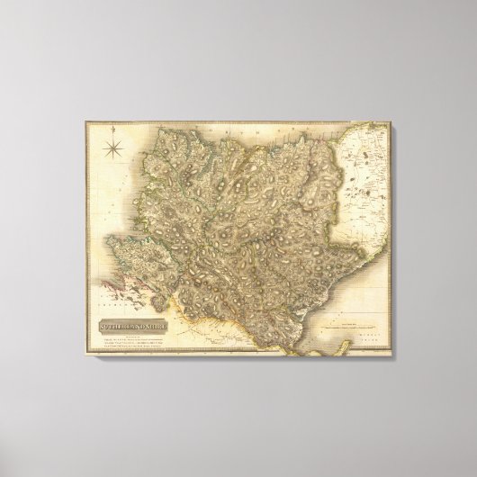 サザーランドシャー キャンバスプリント (正面)