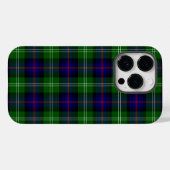サザーランドタータンチェックブルーグリーンプレイド Case-Mate iPhoneケース (裏面 (横))