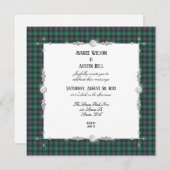 サザーランド オールド アンシェント タルタン  招待状 (正面/裏面)