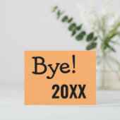 サシおもしろいー・バイ!年末年始の動きのお知らせ ポストカード (スタンド正面)