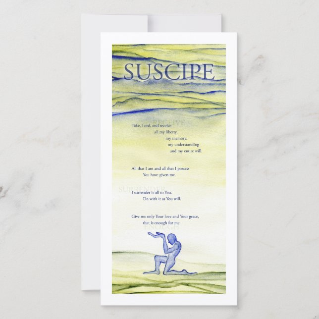 サシペ(セント・イグネイシャス祈りの言葉) (正面)