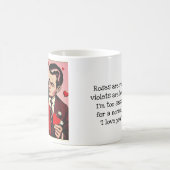 サシーヴィンテージ漫画バレンタイン コーヒーマグカップ (中央)