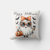 サシー幽霊ハロウィーン クッション (正面)