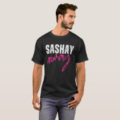 サシー遠くにドラッグクイーン4 Tシャツ (正面フル)