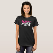 サシー遠くにドラッグクイーン Tシャツ (正面フル)
