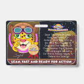 サジド湾 バッジ (裏面)