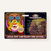 サジド湾 バッジ (裏面)