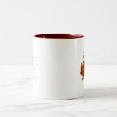サスはっきりした愛好家のための両面コーヒーマグ ツートーンマグカップ (中央)