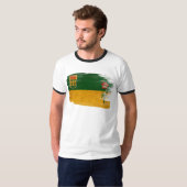 サスカチュワンの旗 Tシャツ (正面フル)