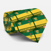 サスカチュワン国旗 ネクタイ (ロール)