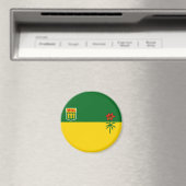 サスカチュワン国旗 マグネット (インサイチュ (食洗機))