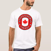 サスカチュワン州 カナダ Tシャツ (正面)