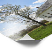 サスカチュワン廃教会 フォトプリント            (角)