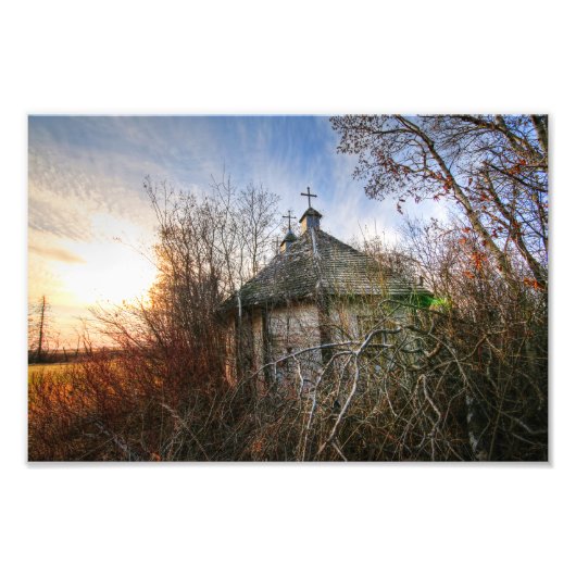 サスカチュワン放棄 フォトプリント            (正面)