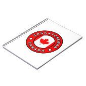 サスカチュワン・カナダ ノートブック (左側)