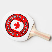 サスカチュワン・カナダ 卓球ラケット (横)
