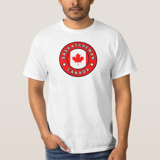 サスカチュワン・カナダ Tシャツ (正面)