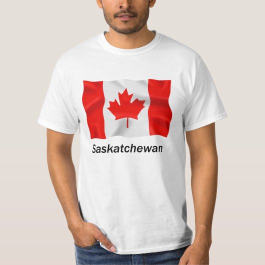 サスカチュワン-価値Tシャツ Tシャツ (正面)