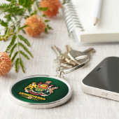 サスカチュワンCOA キーホルダー (側面)