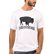 サスカチュワンTシャツ – Bison Buffalo