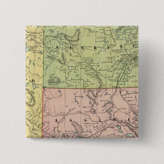 サスカチワン·アルベルタ 缶バッジ (正面)