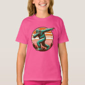 サスカッチおもしろいビグフートダブパーソナライズされたビング Tシャツ (正面)