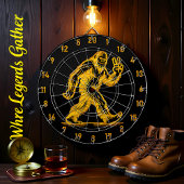 サスカッチが言う：栄光を目指す ダーツボード