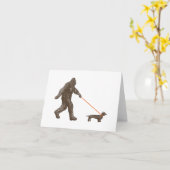 サスカッチで親友 カード (黄色い花)