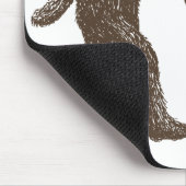 サスカッチで親友 マウスパッド (コーナー)