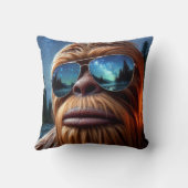 サスカッチと星 クッション (裏面)