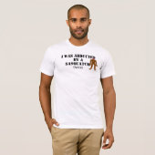 サスカッチによって誘拐される! Tシャツ (正面フル)