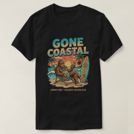 サスカッチの海岸バケーション ビーチ サマー Tシャツ
