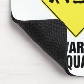 サスカッチの用心して下さい マウスパッド (コーナー)