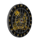 サスカッチの秘密の趣味が明らかになる ダーツボード (正面左)