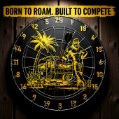 サスカッチの秘密の趣味が明らかになる ダーツボード