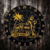 サスカッチの秘密の趣味が明らかになる ダーツボード