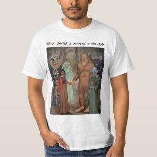 「サスカッチの音を小さくする」 Tシャツ