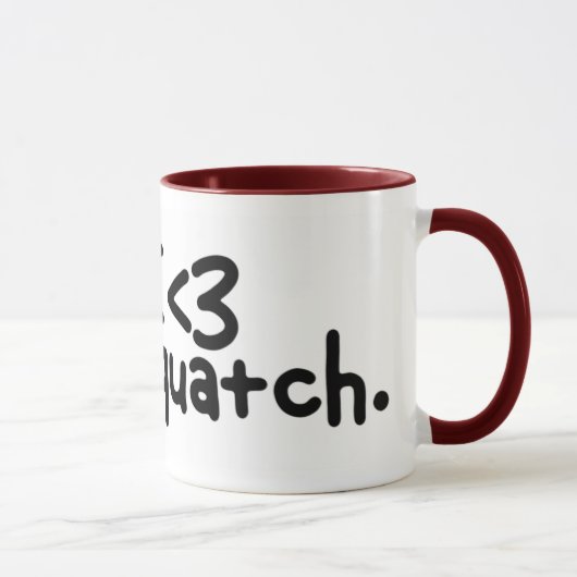 サスカッチのsipper. マグカップ (右)