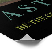 サスカッチやる気を起こさせるポスター ポスター (角)