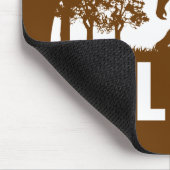 サスカッチを信じて下さい マウスパッド (コーナー)