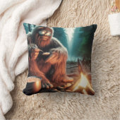 サスカッチアットキャンファイア クッション (ブランケット)