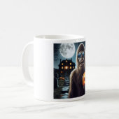 サスカッチオンハロウィーン コーヒーマグカップ (正面左)