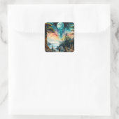 サスカッチオンリッジオンアン海ベイ スクエアシール (バッグ)