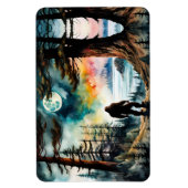 サスカッチオンリッジオーバービューザ海 マグネット (縦)