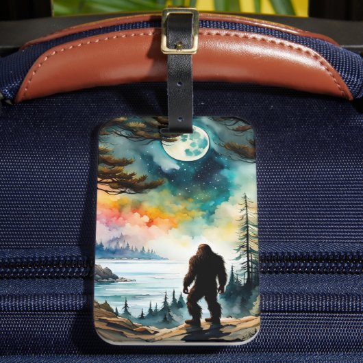 サスカッチオンリッジオーバービューザ海 ラゲッジタグ (正面インサイチュ2)