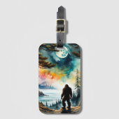 サスカッチオンリッジオーバービューザ海 ラゲッジタグ (正面縦)