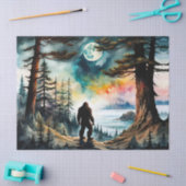 サスカッチオンリッジオーバービューザ海 薄葉紙 (クラフト)