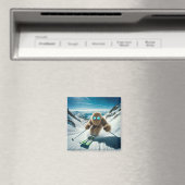 サスカッチザスキーヤー マグネット (インサイチュ (食洗機))